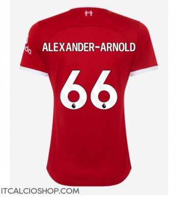 Liverpool Alexander-Arnold #66 Prima Maglia Femmina 2023-24 Manica Corta